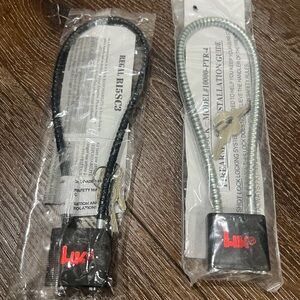 NWT HK gun Locks 2 total black and silver